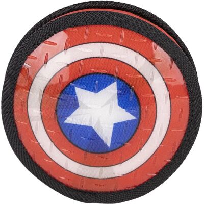 Captain America Pajzs kutya játékszer - Rágó, labda & frisbee - 15cm Captain America Pajzs kutya játékszer - Rágó, labda & frisbee - 15cm