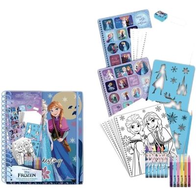 Cerdá Frozen Set de Dibujo - Kit de Arte Infantil Disney Frozen Cerdá Frozen Set de Dibujo - Kit de Arte Infantil Disney Frozen