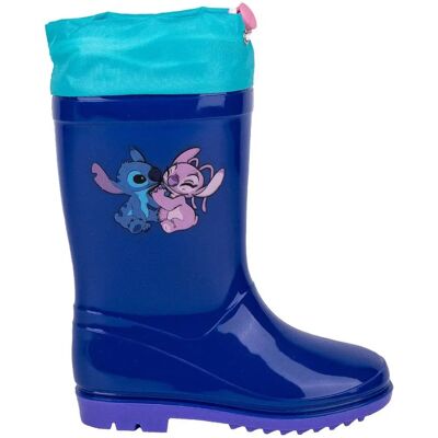 Botas de Agua Stitch Azul - Calzado Impermeable Casual para Niños Botas de Agua Stitch Azul - Calzado Impermeable Casual para Niños