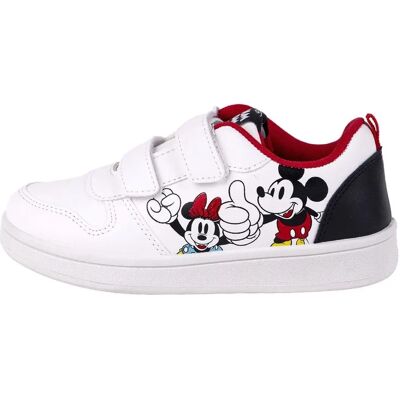 Chaussures de sport pour enfants Mickey Mouse - Velcro Blanc - 29 Chaussures de sport pour enfants Mickey Mouse - Velcro Blanc - 29