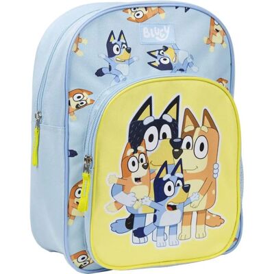 Bluey Modell Schultasche - Blau - 26x13x35 cm Bluey Modell Schultasche - Blau - 26x13x35 cm