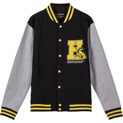Felpa con zip Harry Potter Hufflepuff - Felpa Felpa con zip Harry Potter Hufflepuff - Felpa