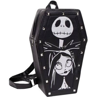 Sac à dos en faux cuir Mr JACK - 19x31x10,5cm - L'Étrange Noël de Monsieur Jack - Publicité Sac à dos en faux cuir Mr JACK - 19x31x10,5cm - L'Étrange Noël de Monsieur Jack - Publicité
