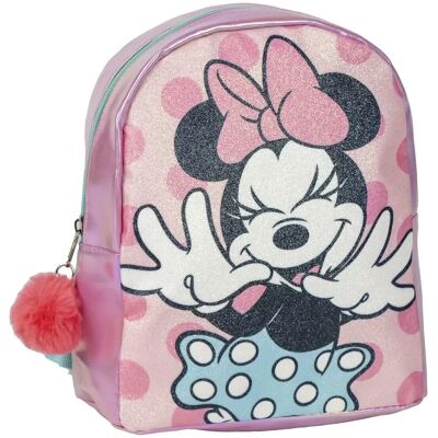 Minnie Mouse Pink Casual Backpack 19 x 23 x 8 cm Minnie Mouse Pink Casual Backpack 19 x 23 x 8 cm