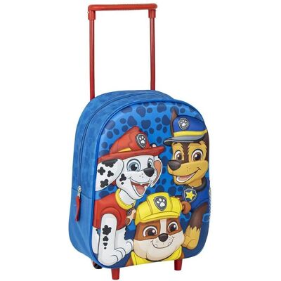 Růžový Dětský Batoh s Kolečky Paw Patrol - Kids Backpack Trolley 3D Růžový Dětský Batoh s Kolečky Paw Patrol - Kids Backpack Trolley 3D