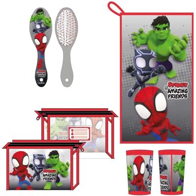 Custodia da Viaggio Spidey Rossa - Borsa da Toiletry per Bambini Custodia da Viaggio Spidey Rossa - Borsa da Toiletry per Bambini