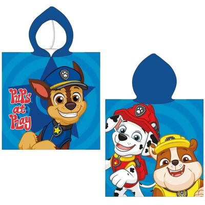 Paw Patrol polyesterinen poncho - Poncho Paw Patrol polyesterinen poncho - Poncho