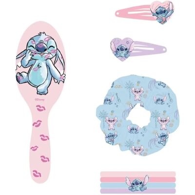 Conjunto de cabelo Disney Classics Stitch para crianças - Acessórios para cabelo Conjunto de cabelo Disney Classics Stitch para crianças - Acessórios para cabelo