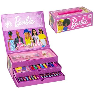 Conjunto de Papelaria Rosa Barbie - Conjunto de Papelaria Conjunto de Papelaria Rosa Barbie - Conjunto de Papelaria