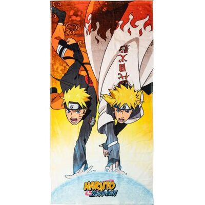 Cerda Naruto Shippuden Premium Badhanddoek Naruto & Minato - 70x140cm Cerda Naruto Shippuden Premium Badhanddoek Naruto & Minato - 70x140cm