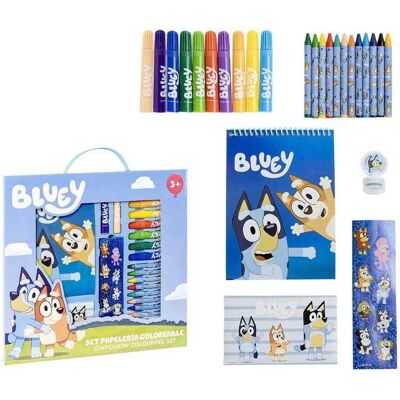 Conjunto Escolar Bluey - Brinquedo Educativo Infantil Conjunto Escolar Bluey - Brinquedo Educativo Infantil