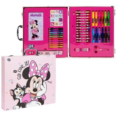 Ensemble de papeterie Minnie Mouse - Sacoche de coloriage Ensemble de papeterie Minnie Mouse - Sacoche de coloriage