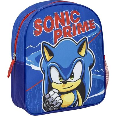 Sonic Blau School Rugzak - 25x30x29cm Sonic Blau School Rugzak - 25x30x29cm