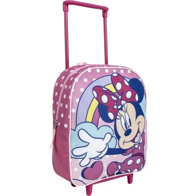 Minnie Mouse Pink School Rucksack with Wheels - School Rucksack with Wheels Minnie Mouse Pink School Rucksack with Wheels - School Rucksack with Wheels