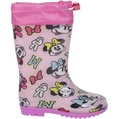 Bottes d'eau roses Minnie Mouse - Bottes pour enfants Bottes d'eau roses Minnie Mouse - Bottes pour enfants