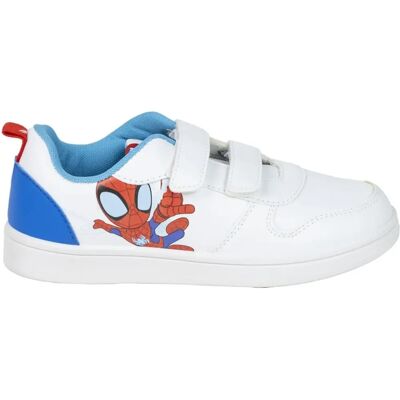 Chaussures de Sport Blanches pour Enfants Spidey - Sports Shoes for Kids - Publicité Chaussures de Sport Blanches pour Enfants Spidey - Sports Shoes for Kids - Publicité
