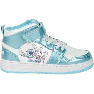 Stitch Light Blue Kids Sports Shoes - Footwear Stitch Light Blue Kids Sports Shoes - Footwear