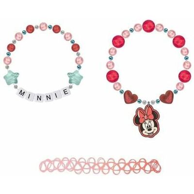Minnie Mouse Pink Armband Set mit 3 Stück Minnie Mouse Pink Armband Set mit 3 Stück