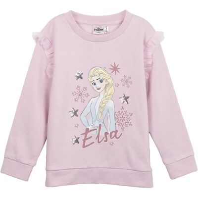 Sweatshirt pour enfants Frozen Light Pink - Sweatshirt sans capuche Sweatshirt pour enfants Frozen Light Pink - Sweatshirt sans capuche