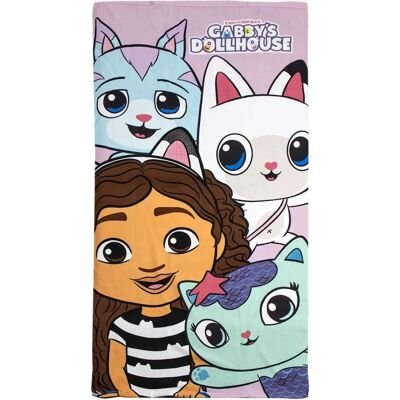 Gabby's Dollhouse Multicolour Microfiber Towel - Towel Gabby's Dollhouse Multicolour Microfiber Towel - Towel