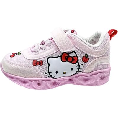 Baskets LED Hello Kitty - Chaussures Décontractées Rose Clair - Publicité Baskets LED Hello Kitty - Chaussures Décontractées Rose Clair - Publicité