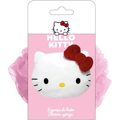 Hello Kitty Pink 20 % Polyester Body Sponge - Body Sponge Hello Kitty Pink 20 % Polyester Body Sponge - Body Sponge