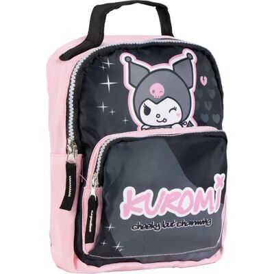 Lasten reppu Hello Kitty Kuromi - Pinkki ja musta - 19x23x8cm Lasten reppu Hello Kitty Kuromi - Pinkki ja musta - 19x23x8cm