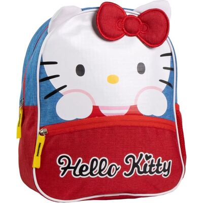 Sac d'École Hello Kitty Bleu - Léger, Spacieux, Enfant Sac d'École Hello Kitty Bleu - Léger, Spacieux, Enfant