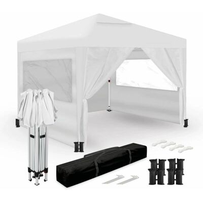 WASABI - Carpa Pieghevole 3x3m - Bianco - 3x3m - Pavilion tent WASABI - Carpa Pieghevole 3x3m - Bianco - 3x3m - Pavilion tent