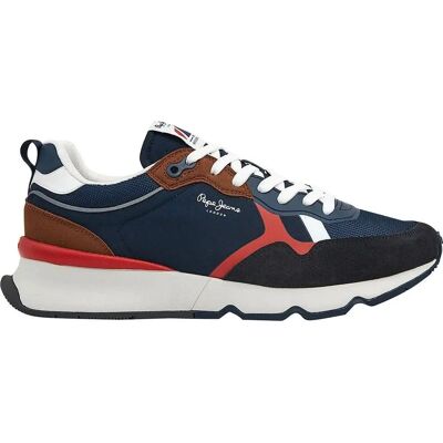 Pepe Jeans Navy Britt Pro 22 M - Buty - Męskie buty Pepe Jeans Navy Britt Pro 22 M - Buty - Męskie buty