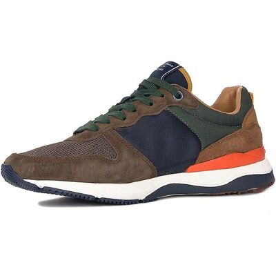 Pepe Jeans London Pro Basic M - Buty z Naturalnej Skóry i Tkaniny Pepe Jeans London Pro Basic M - Buty z Naturalnej Skóry i Tkaniny