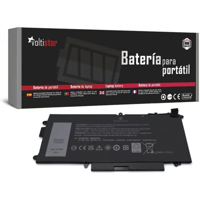 Batería para Portátil Dell K5XWW - 60Wh, Compatible con Latitude 5289/7390 Batería para Portátil Dell K5XWW - 60Wh, Compatible con Latitude 5289/7390