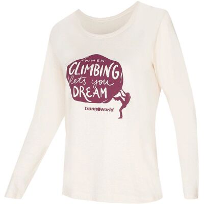 Trangoworld SPUR - T-Shirt - Regular Fit - Beige Trangoworld SPUR - T-Shirt - Regular Fit - Beige