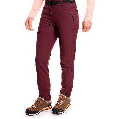 Pantaloni sportivi lunghi Trangoworld Dorset donna Rosso scuro Pantaloni sportivi lunghi Trangoworld Dorset donna Rosso scuro