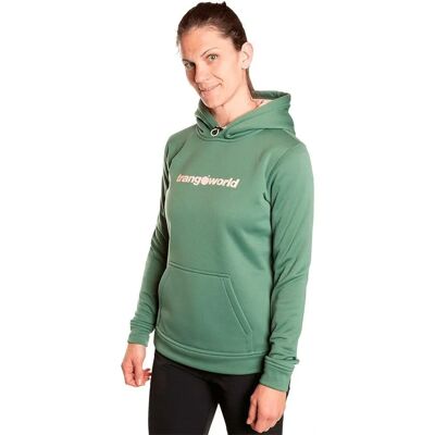Sweat à capuche Trangoworld Poppi Vert Rose XS - Publicité Sweat à capuche Trangoworld Poppi Vert Rose XS - Publicité