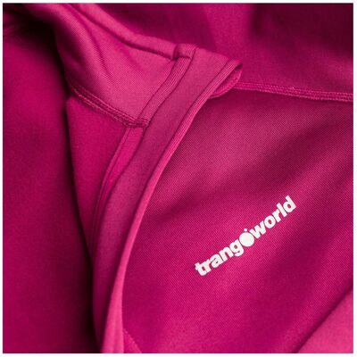 Trangoworld NIVI - Sweat Femme raspberry - Vestibilità regolare - Collo alto - Chiusura frontale con zip - Felpa Trangoworld NIVI - Sweat Femme raspberry - Vestibilità regolare - Collo alto - Chiusura frontale con zip - Felpa