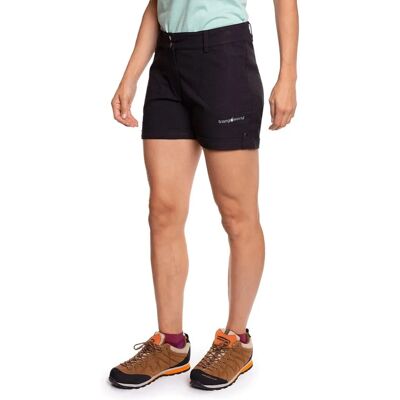 Short Femme - Nero - Fascia elastica - Tasche laterali Short Femme - Nero - Fascia elastica - Tasche laterali