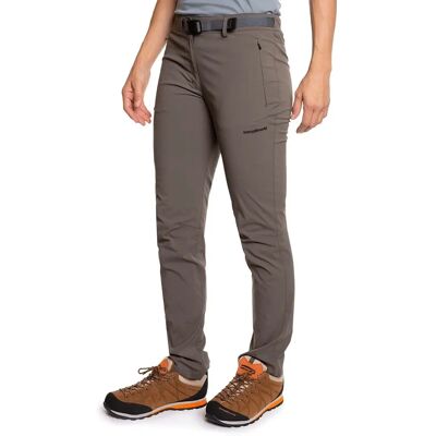 Pantaloni Mamey Donna Marroni Slim Pantaloni Mamey Donna Marroni Slim