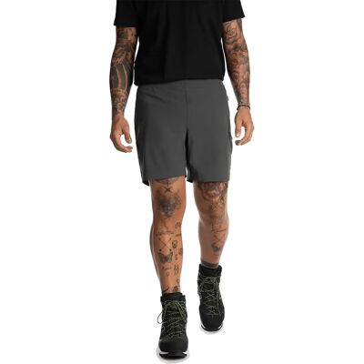 Trangoworld Balme - Pantaloncini - Grigio - Vestibilità regolare - Protezione UV Trangoworld Balme - Pantaloncini - Grigio - Vestibilità regolare - Protezione UV