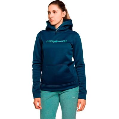 Sweatshirt Trangoworld Poppi Bleu Marine Logo - Femme - Publicité Sweatshirt Trangoworld Poppi Bleu Marine Logo - Femme - Publicité