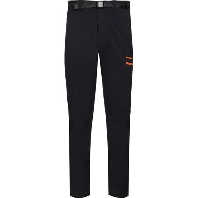 Pantaloni Vernon nero arancione Trangoworld - S Pantaloni Vernon nero arancione Trangoworld - S