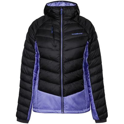 Giacca con cappuccio Trangoworld Rulhe nero-lilla - Giacca Giacca con cappuccio Trangoworld Rulhe nero-lilla - Giacca