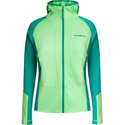 Giacca in pile verde Trango Marle da donna - Giacca Giacca in pile verde Trango Marle da donna - Giacca