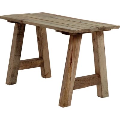 HANNUN Yeva Bureau en Bois Recyclé - Fait Main, Écologique - Publicité HANNUN Yeva Bureau en Bois Recyclé - Fait Main, Écologique - Publicité