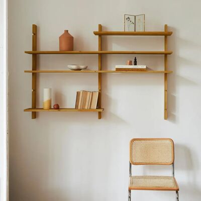 Estantería modular en madera hannun - Estantería Estantería modular en madera hannun - Estantería