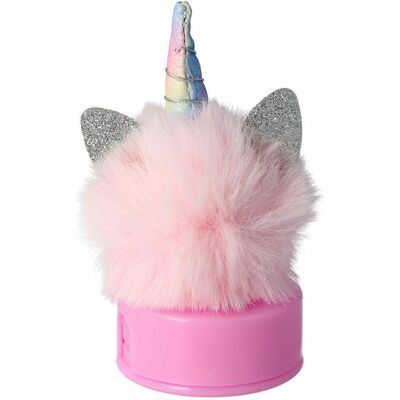 Inca Unicorn Pencil Sharpener - Pink - With lid and precise blades Inca Unicorn Pencil Sharpener - Pink - With lid and precise blades
