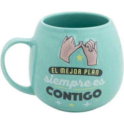 MR. WONDERFUL Tasse Verte - Tasse en céramique personnalisée MR. WONDERFUL Tasse Verte - Tasse en céramique personnalisée