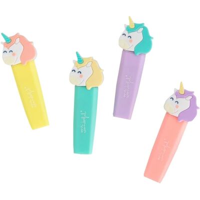 Surligneurs Pastel Mr. Wonderful - Ensemble Licorne pour l'école Surligneurs Pastel Mr. Wonderful - Ensemble Licorne pour l'école