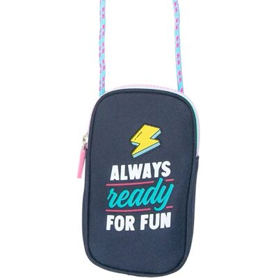 MR. WONDERFUL Always Ready Fun - Sac pour téléphone - Publicité MR. WONDERFUL Always Ready Fun - Sac pour téléphone - Publicité