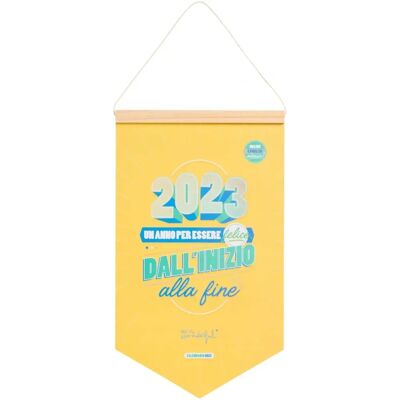 Mr. Wonderful Calendrier Murale Bleu 2023 - Motivant et Décoratif Mr. Wonderful Calendrier Murale Bleu 2023 - Motivant et Décoratif